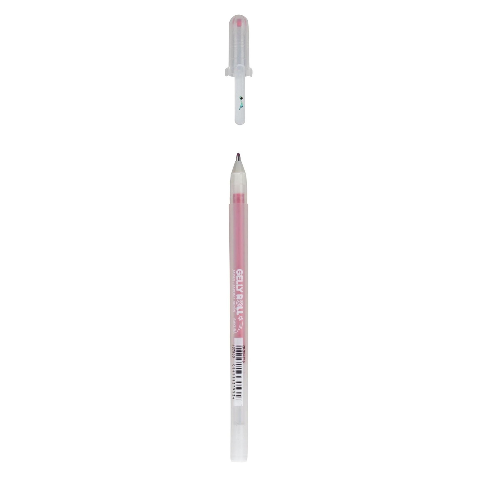 10 Glitzer-Gelschreiber Set – 0,5 Mm, Geruchlos, In Blau, Schwarz, Rot